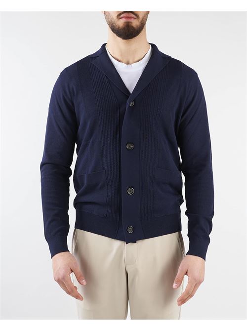 Knit cotton jacket Paolo Pecora PAOLO PECORA | Cardigan | A042F3006685